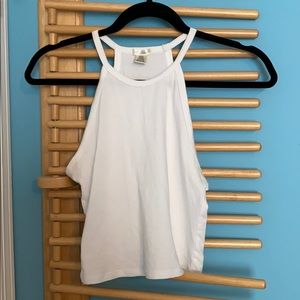 White Crop Top